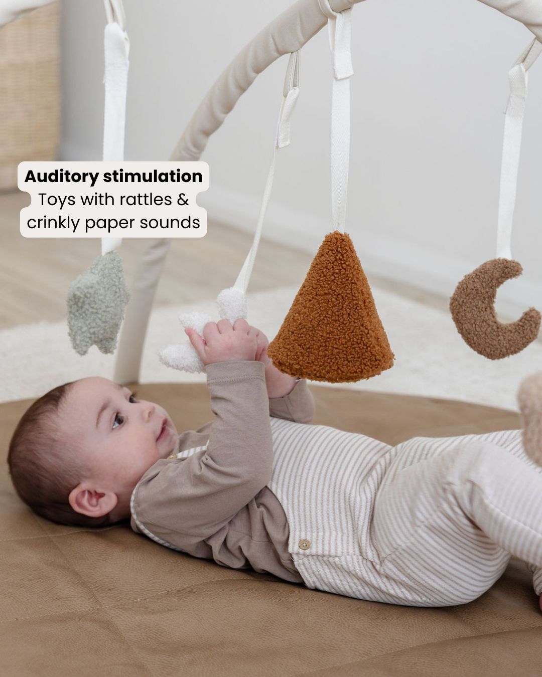 Quilted Play Mat & Baby Play Gym