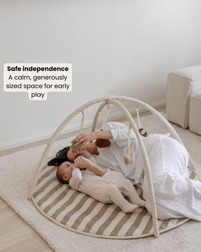 Quilted Play Mat & Baby Play Gym