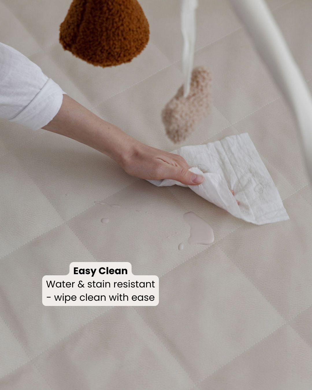 Quilted Play Mat & Baby Play Gym