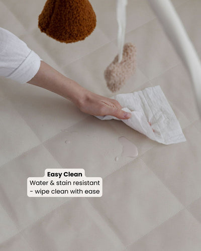 Quilted Play Mat & Baby Play Gym