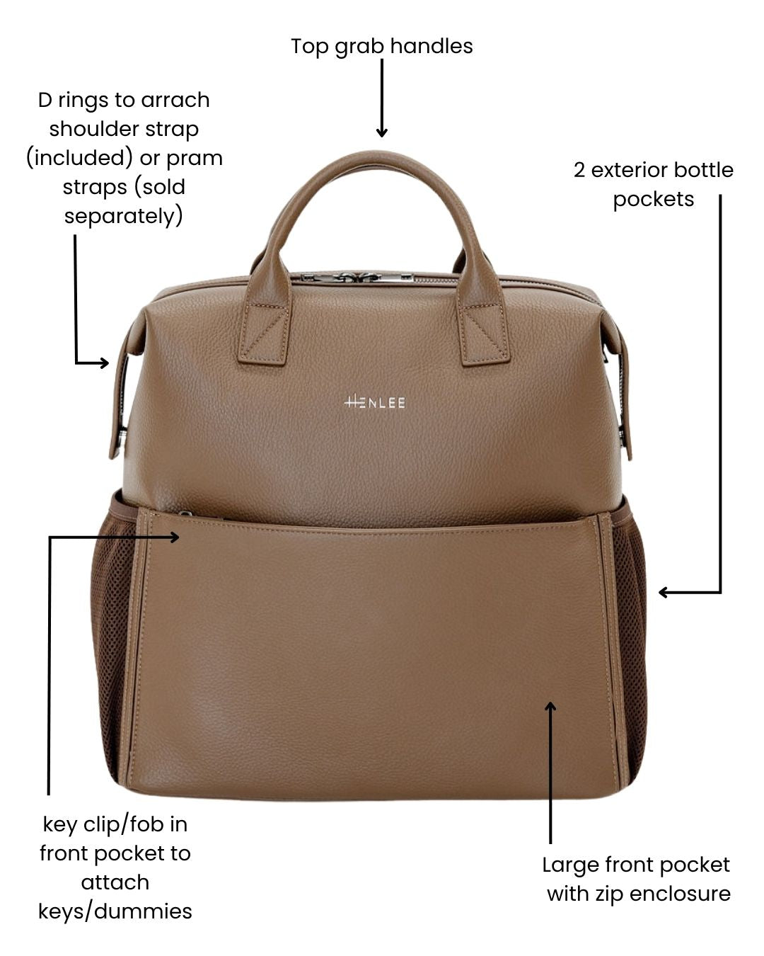Jordie Luxe Backpack