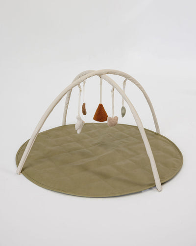 Quilted Play Mat & Baby Play Gym