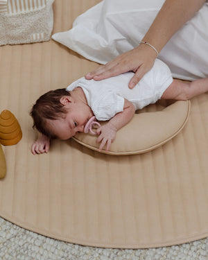 Tummy Time Moon Cushion