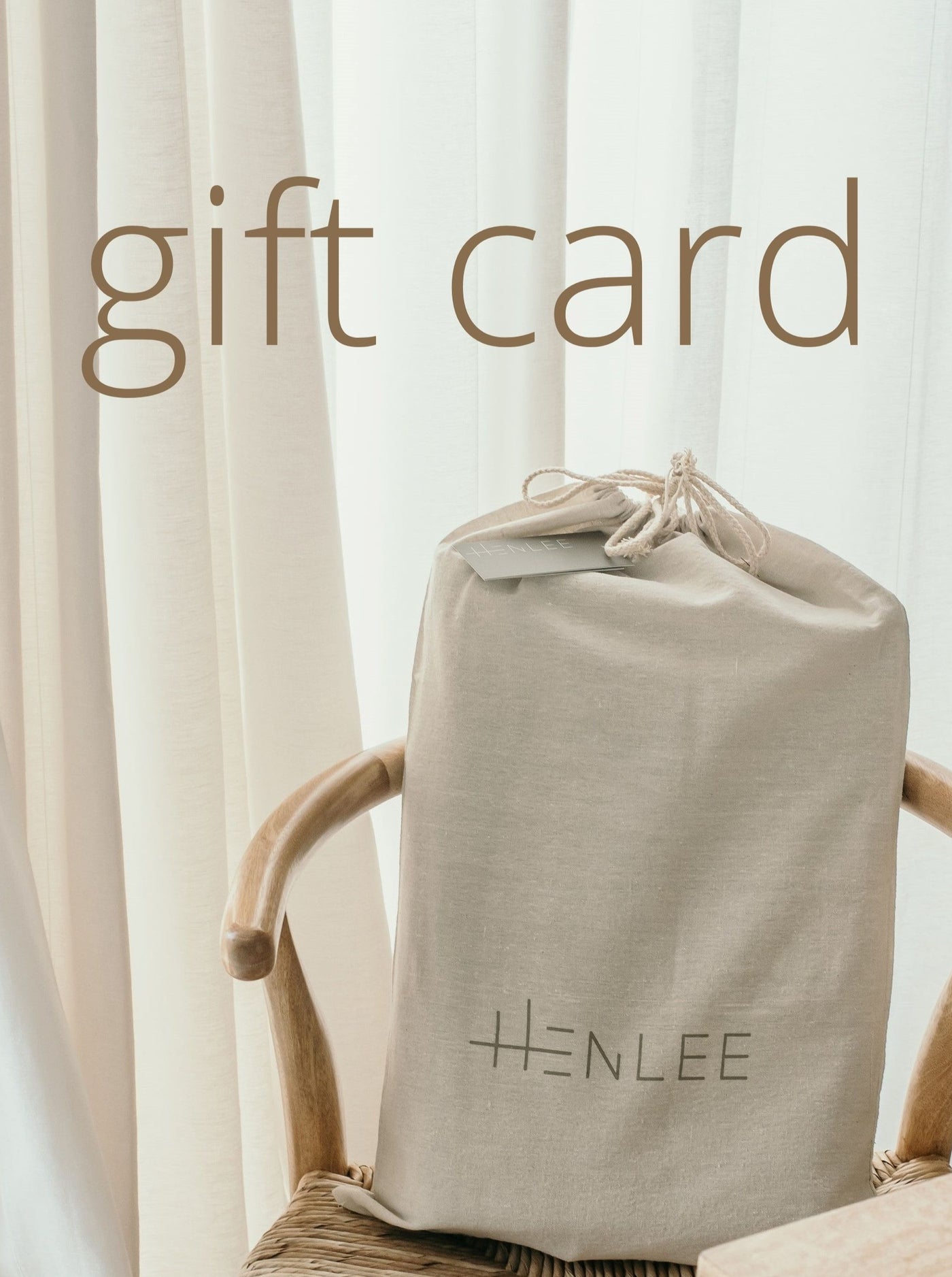 Gift card - henlee.co